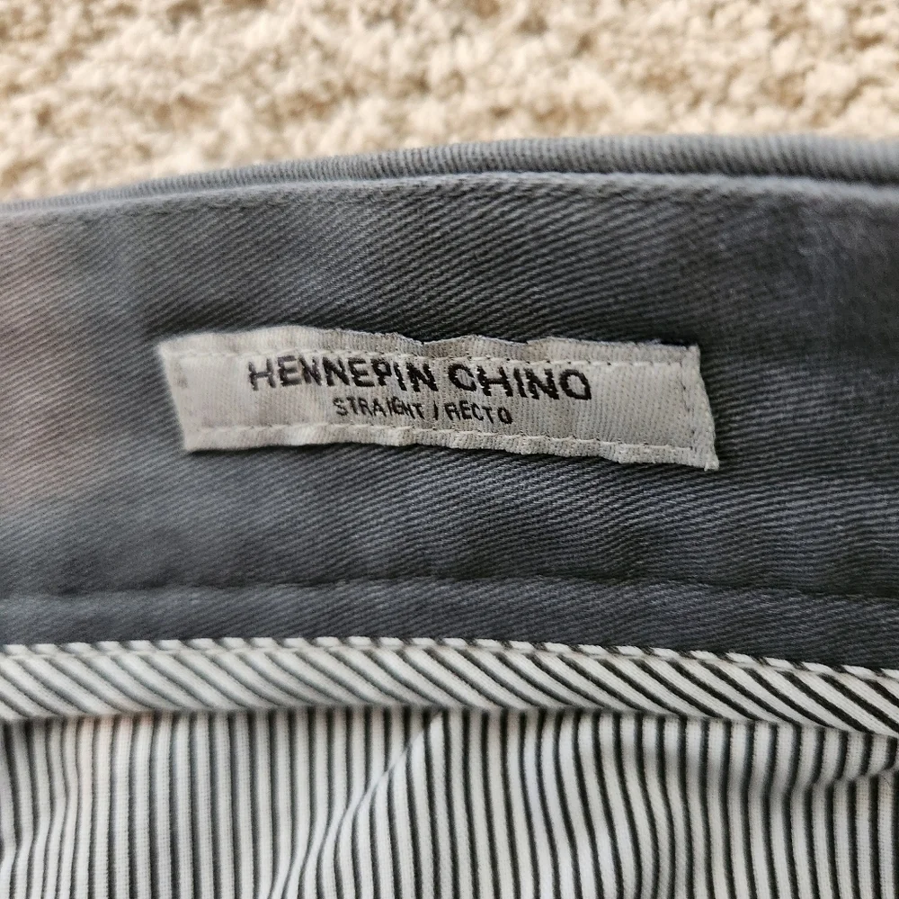 Goodfellow Grey Hennepin Chino Pants